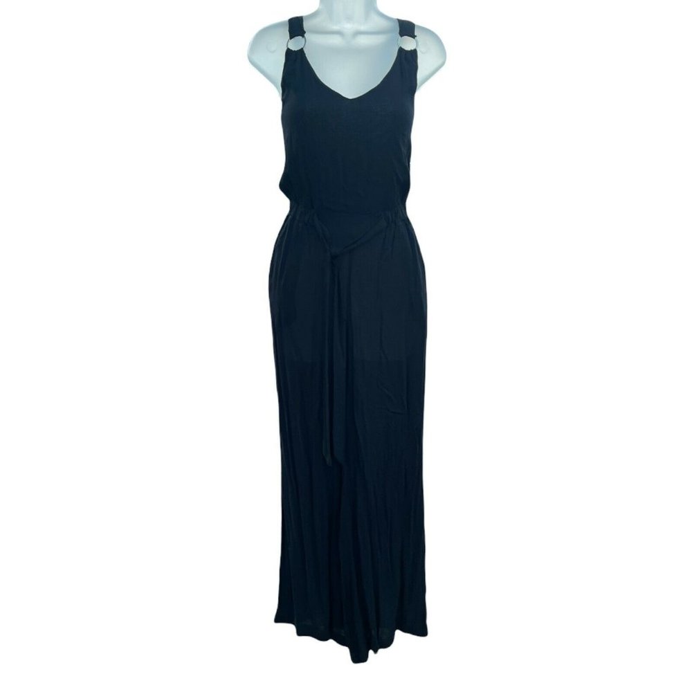 NWT Derek Heart Women Black Jumpsuit S